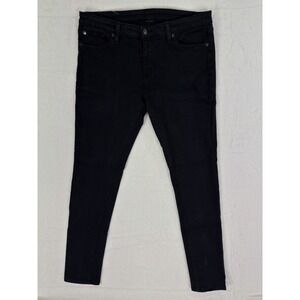 Denim & Supply Ralph Lauren Jeans Womens‎ 31" Black Denim Skinny Low Rise